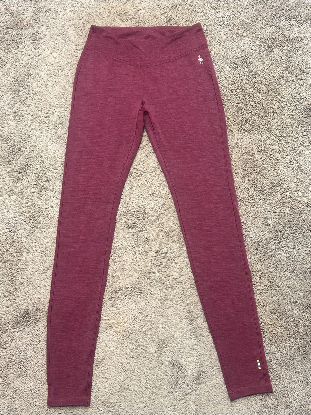 Smartwool Burgundy Women’s Medium Leggings.